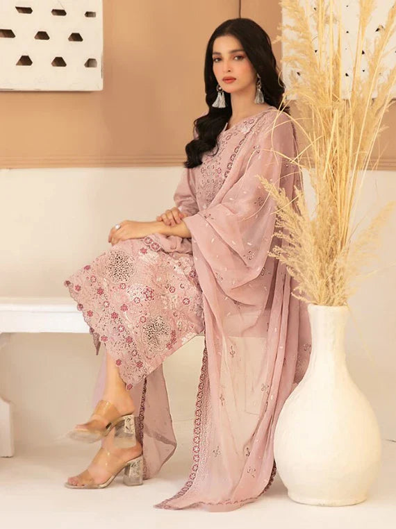 Zaylee by Tawakkal Fabrics EMB Lawn Collection 2026 (D-2836)