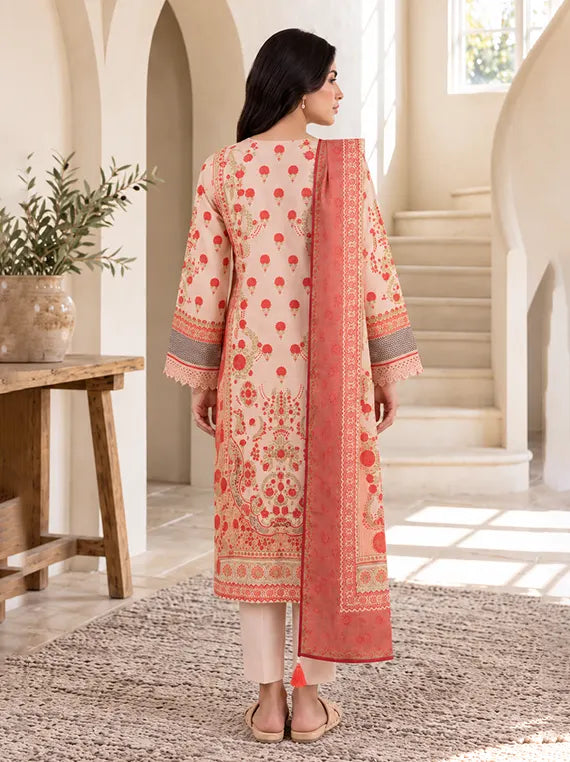 Zellburry Printed Khaddar Unstitched Collection'26 (WUWQ1X30294)