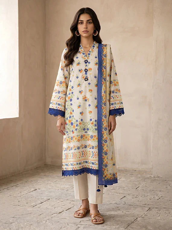Zellbury 3PC Printed Summer Lawn Collection 2026 (WUS26X38114)