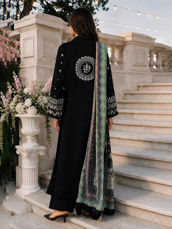 Zellbury Chikankari Cambric Cotton Unstitched Collection 2026 (WUS26E34124)