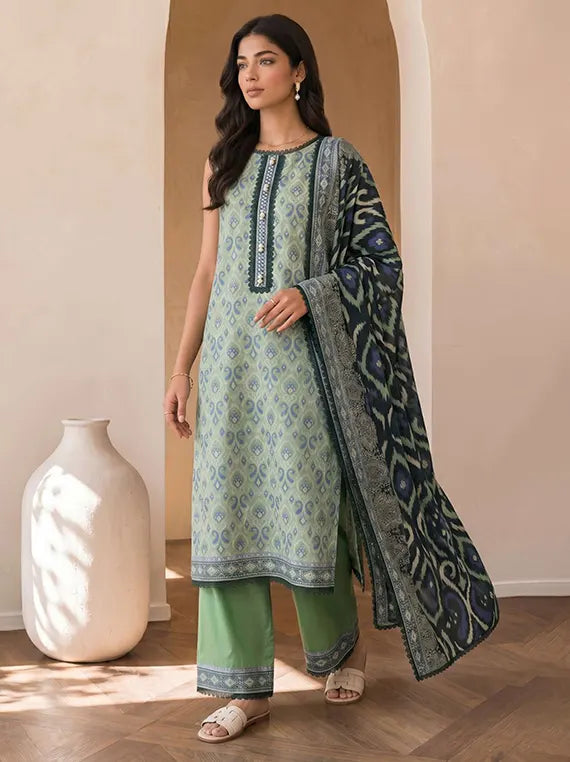 Zellbury Winter Cotton Unstitched Collection'26 (WUCQIX20001)