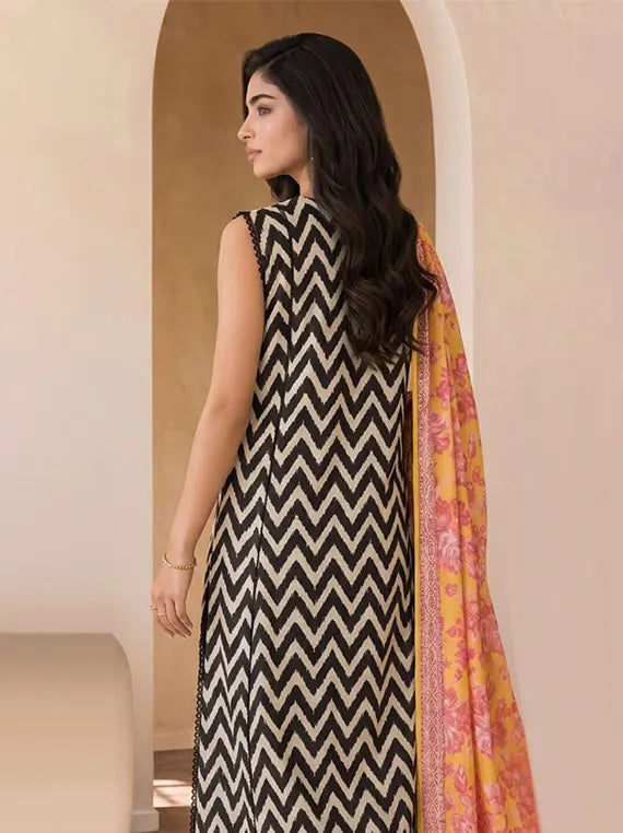 Zellbury Winter Cotton Unstitched Collection'26 (WUCQIX20004)