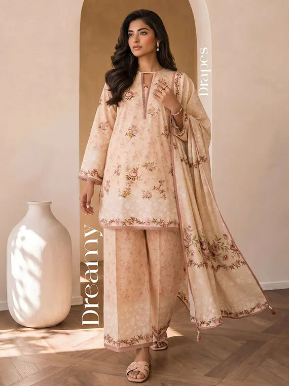Zellbury Winter Cotton Unstitched Collection'26 (WUCQIX30044)