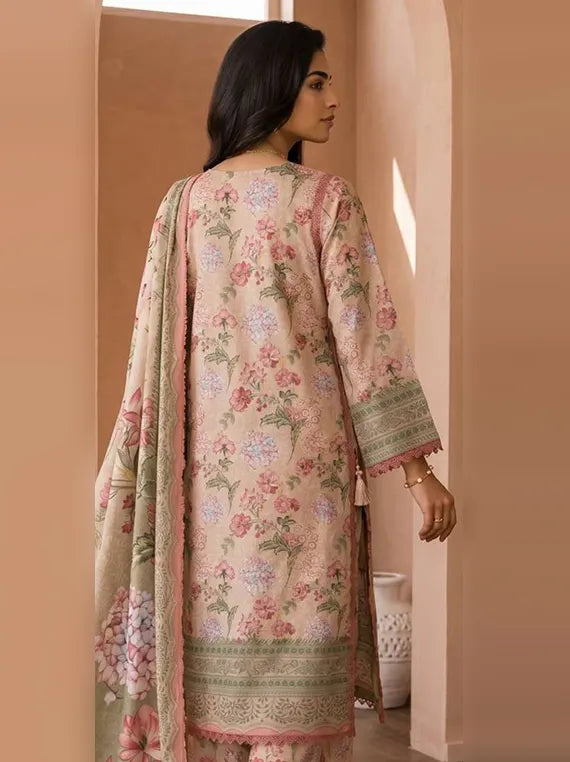 Zellbury Winter Cotton Unstitched Collection'26 (WUCQIX30045)