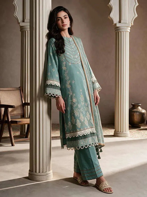 Zellbury Winter Cotton Unstitched Collection'26 (WUCQIX30048)