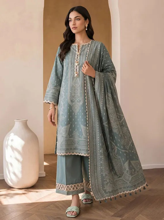 Zellbury Winter Cotton Unstitched Collection'26 (WUCQIX30049)
