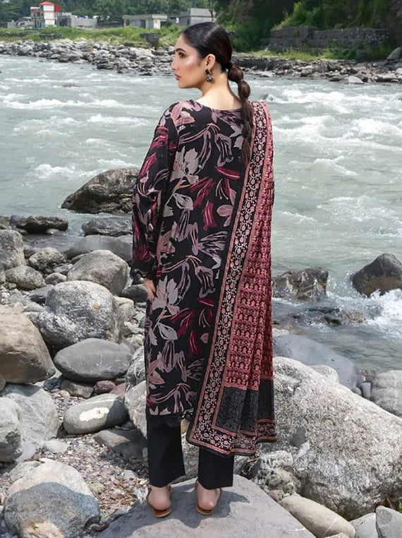 Zesh Winter Printed Viscose Collection 2025 Drop-One (D-01)