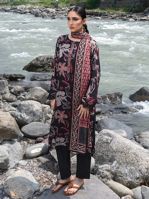 Zesh Winter Printed Viscose Collection 2025 Drop-One (D-01)