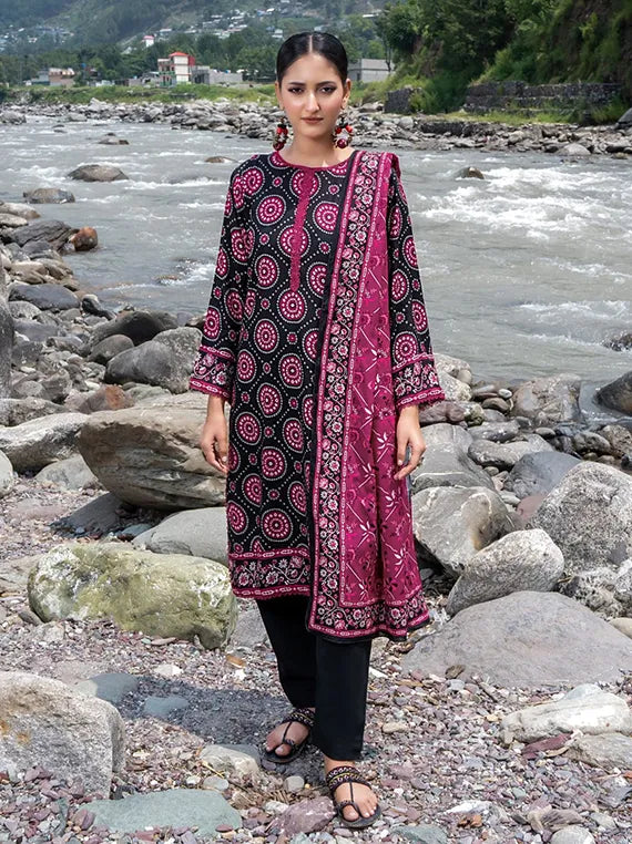 Zesh Winter Printed Viscose Collection 2025 Drop-One (D-09)