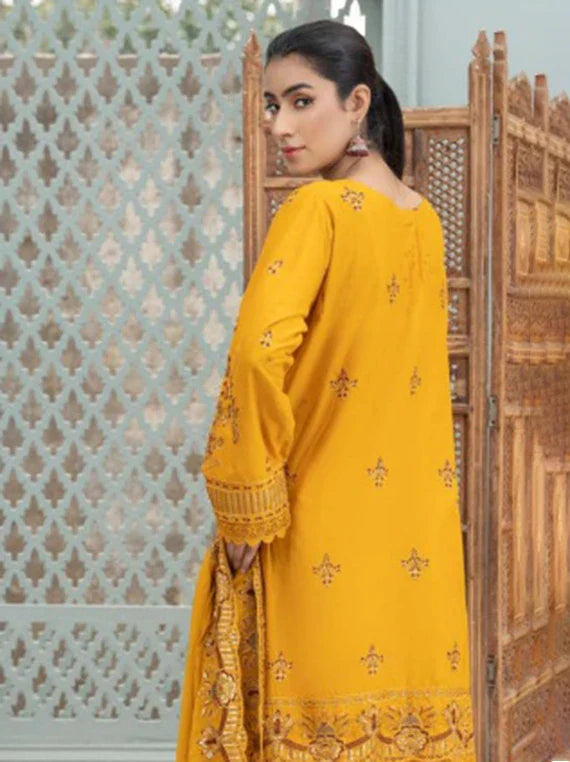 Zimal By Wania Embroidered lawn Collection 2026 Vol-01 (WL-54)