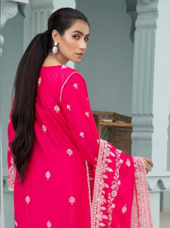 Zimal By Wania Embroidered lawn Collection 2026 Vol-01 (WL-56)