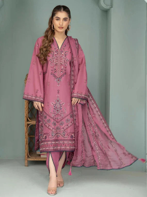 Zimal By Wania Embroidered lawn Collection 2026 Vol-01 (WL-58)
