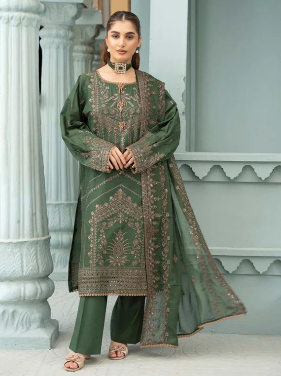 Zimal By Wania Embroidered lawn Collection 2026 Vol-01 (WL-62)
