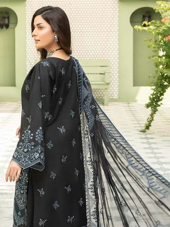 Zimal by Wania Embroidered Lawn Collection 2025 Vol-06 (WL-424)