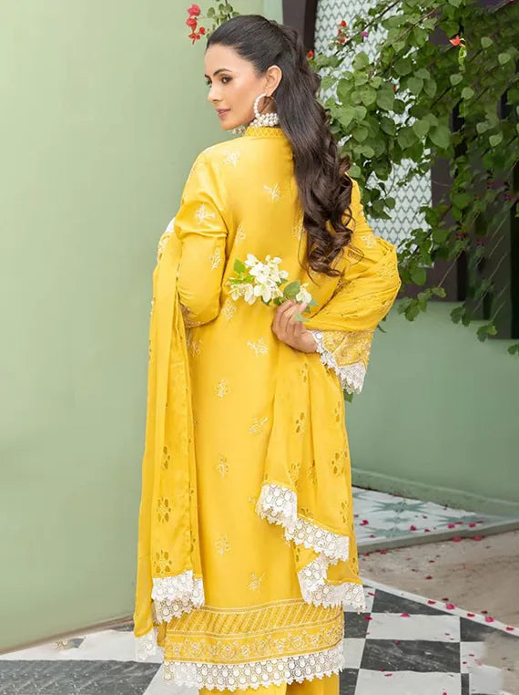 Zimal by Wania Embroidered Lawn Collection 2025 Vol-06 (WL-430)