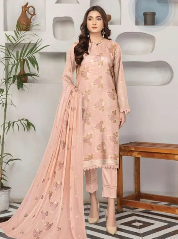 Zouq Embroidered Summer Lawn Collection 2025 (D-02)