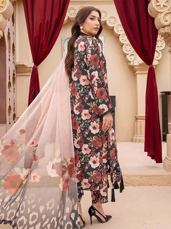 Zoya by Muntaha Printed Viscose Collection 2025 Vol-174 (D-02)