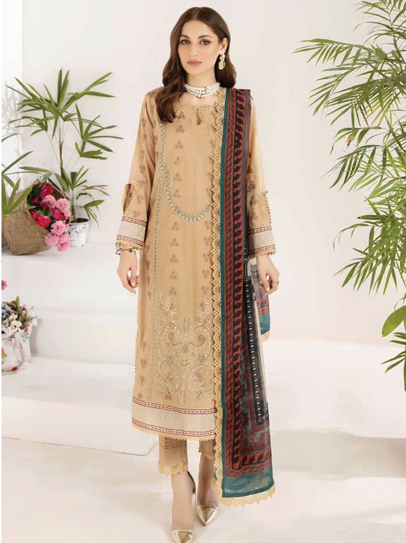 Afsana Embroidered Lawn Eid Collection 2023 By Wania (WL-300)
