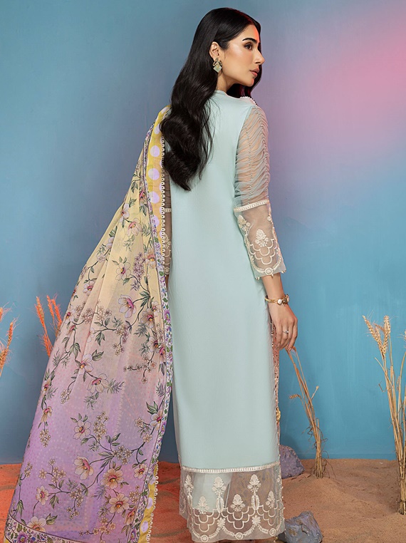 Aleyna Summer Collection 2023 By Asifa & Nabeel (MOON STONE (ALV-06)