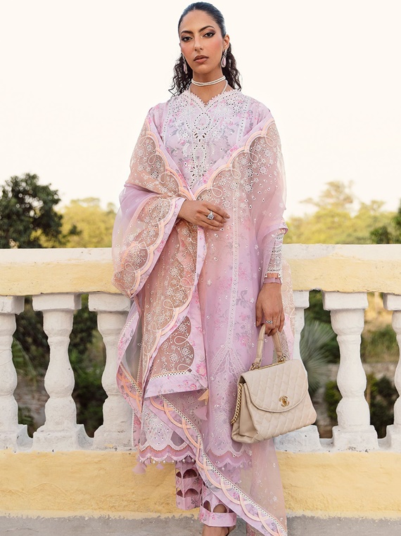 Iris Embroidered  Eid Lawn Collection 2023 By Jazmin (ROISIN)
