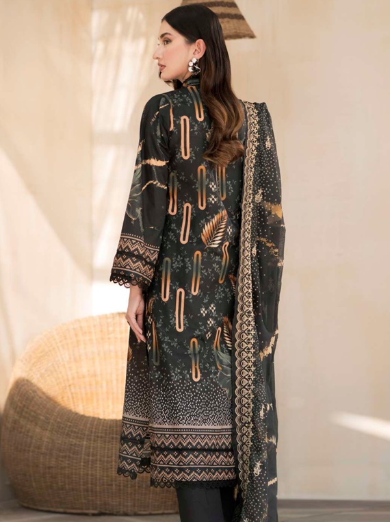 Rang By Motifz Luxury Lawn Collection 2023 (3747A)-Gallery