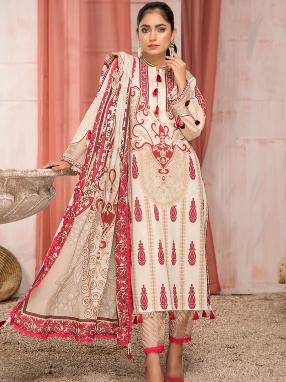 Sitara Studio Day To Day Printed Lawn Collection 2023 (D-02)