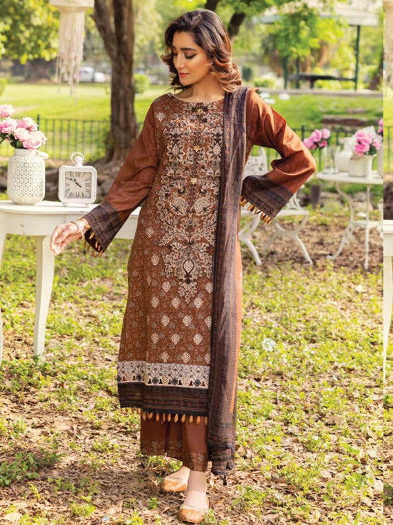 iram By Shaista Embroidered Lawn Collection 2023 (ISE-503)