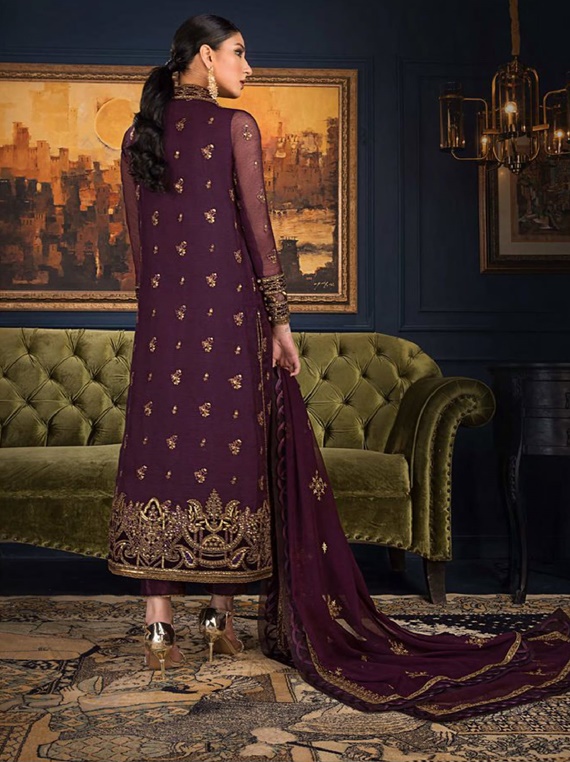 The Ramsha Edit Festive Embroidered Collection 2022 By Asim Jofa (AJRE-10)-Gallery