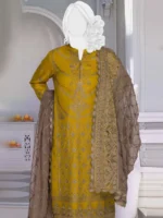 Aalishaan Embroidered Karandi Collection 2023 by ABC Fabrics (D-07)
