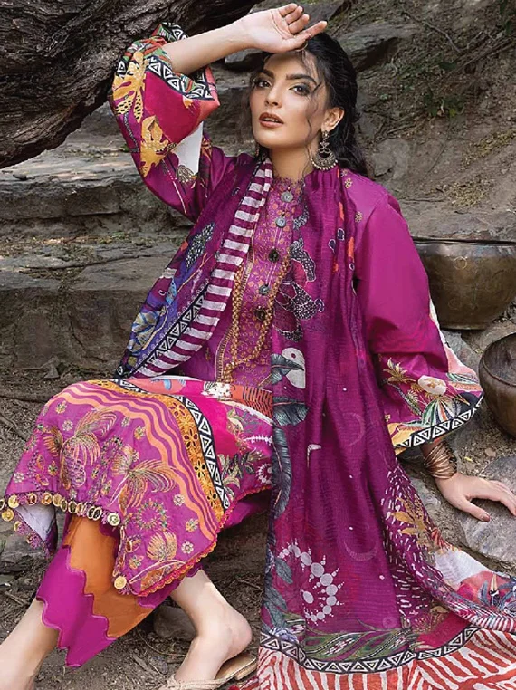 Zaire-Embroidery-Lawn-Collection-2023-By-Puri-Fabric-ZEC-014-UMAR-POSHAK-MEHAL