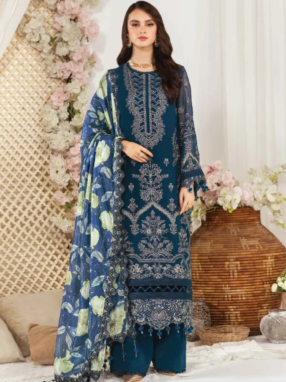 Dhaagay By Alizeh Chiffon Collection 2023 Vol-3 (08-ZAIR)