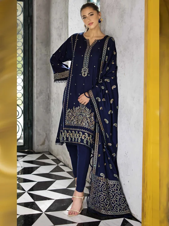 Gul Ahmed LUXE Winter Collection 2023 Vol-1 (AP32065)