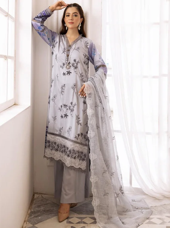 Raaj Embroidered Viscose collection 2023 By Ayla Zahra (RJAZ-06)