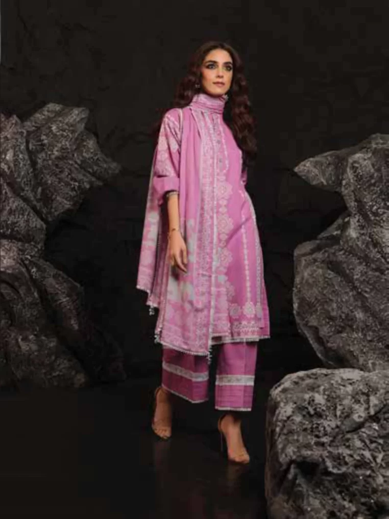 Alkaram Fashion Winter Collection 2023 (FW-66-23-Pink )