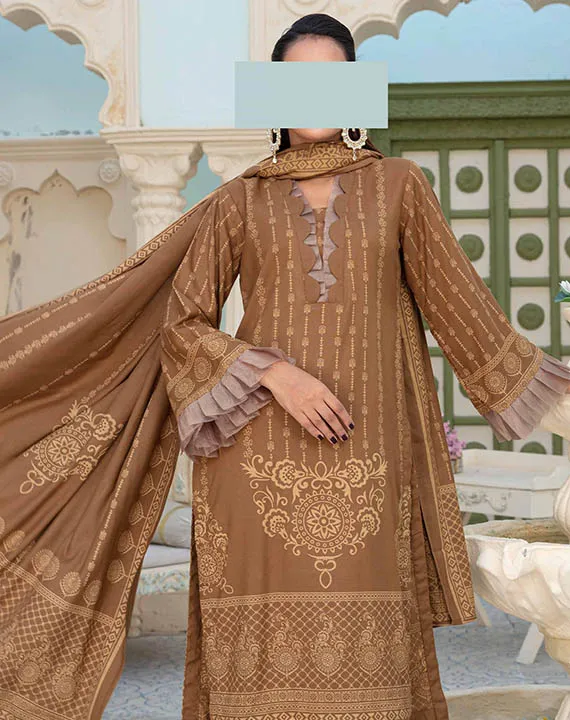 Kashmiri-Printed-Wool-Collection-2023-By-Hafiz-Textile-D-21-Umar-Poshak-Mehal