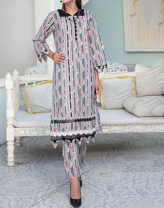Safina Printed Khaddar Collection 2023 Vol-02 Hafiz Textile (D-12)