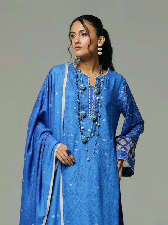 Sarma Luxury Linen Slub Collection 2023 By Paltar (Mavi)