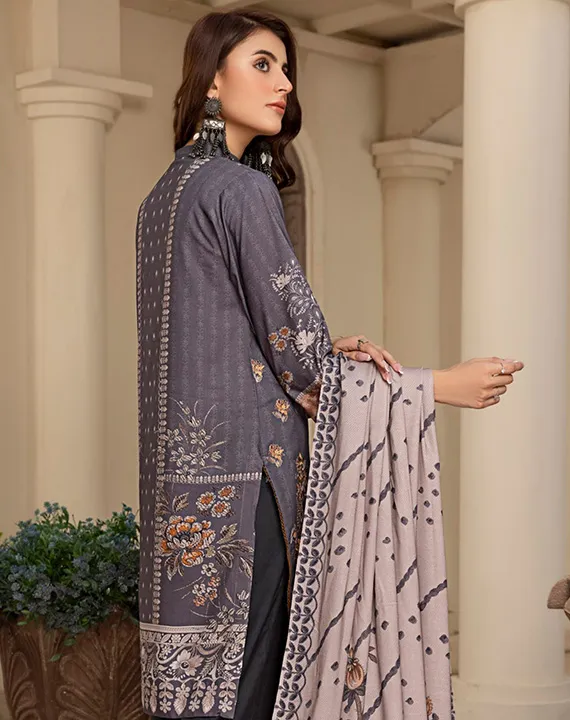Smile Embroidered Linen Collection 2023 By Azam Arts (D-1232)-