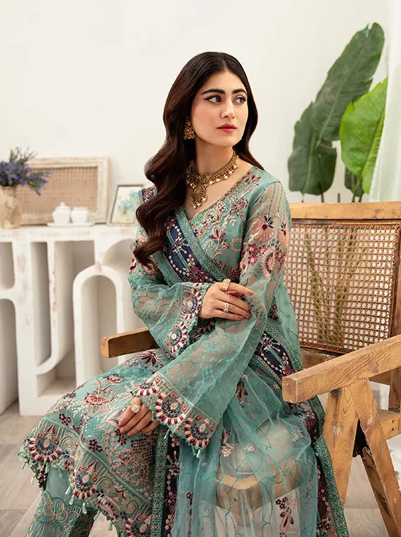 Minhal By Ramsha Luxury Formal Collection 2023 Vol-10 (M-1001)-