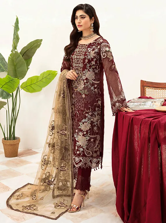 Minhal By Ramsha Luxury Formal Collection 2023 Vol-10 (M-1003)-